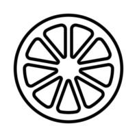 Flat illustration on a theme lemon vector