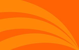 Abstract orange curve background vector