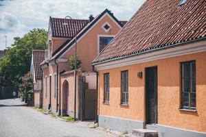 vistas alrededor de visby en gotland, suecia foto