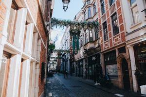 vistas de toda la ciudad de bruselas, bélgica foto