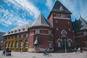 aarhus custom house en aarhus, dinamarca foto