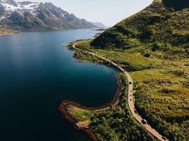 Views from around the Lofoten Islands in Norway photo