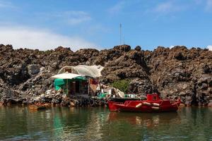 Landscapes of the Island of Santorini photo