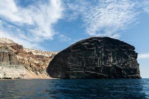 Landscapes of the Island of Santorini photo