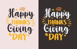 Thanks giving vector design for print on demand