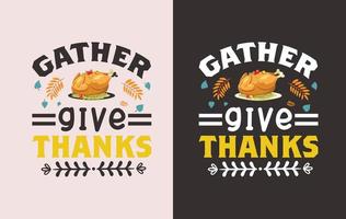 Thanks giving vector design for print on demand