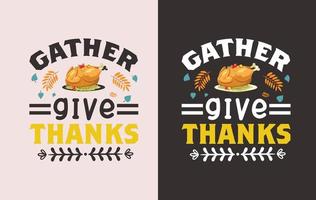 Thanks giving vector design for print on demand