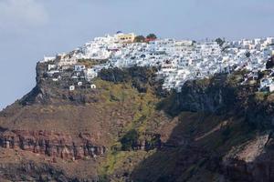 Landscapes of the Island of Santorini photo