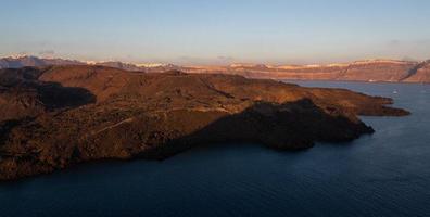 Landscapes of the Island of Santorini photo