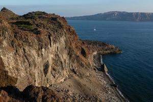 Landscapes of the Island of Santorini photo