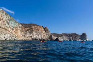 Landscapes of the Island of Santorini photo