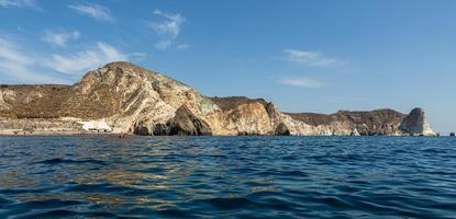 Landscapes of the Island of Santorini photo