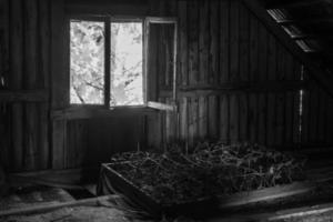 Interior of an Abandoned House photo