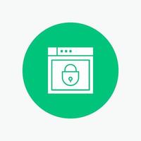Internet Password Shield Web Security vector