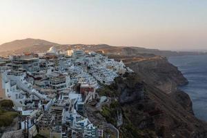 Landscapes of the Island of Santorini photo