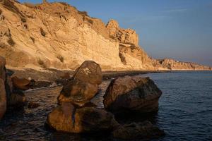 Landscapes of the Island of Santorini photo