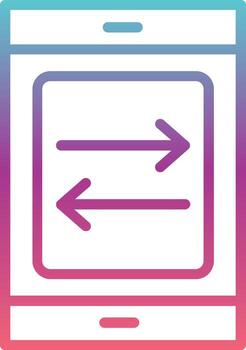 icono de vector de sincronización