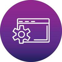 Content Management Vector  Icon