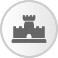 Sand Castle Vector Icon