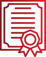 Diploma Vector Icon