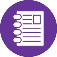Notes Vector Icon