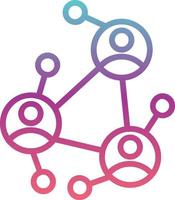 Networking Vector  Icon