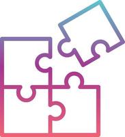 Puzzle Vector  Icon