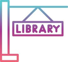 Library Vector Icon