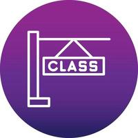 Class Vector Icon