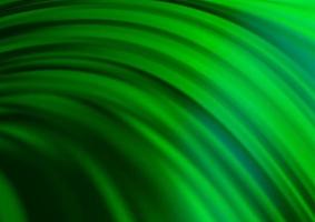 Light Green vector background with curved circles.