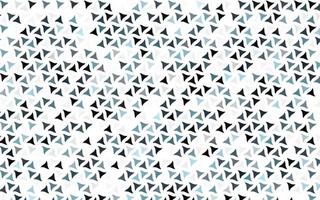 Light BLUE vector seamless layout with lines, triangles.