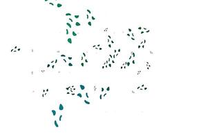 Light Blue, Green vector pattern with chaotic shapes.