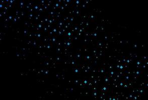 Dark blue, green vector background with triangles, circles, cubes.