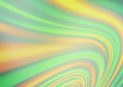 patrón vectorial verde claro con formas de lava. vector