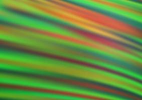 Light Green, Yellow vector abstract blurred pattern.
