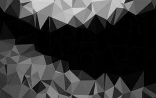 Light Silver, Gray vector triangle mosaic template.