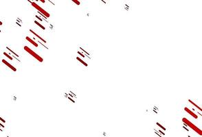 Light Red vector pattern with narrow lines.