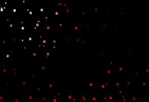 Dark Red vector pattern in polygonal style with circles.