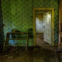 Interior of an Abandoned House photo