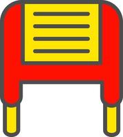 Capacitor Vector Icon