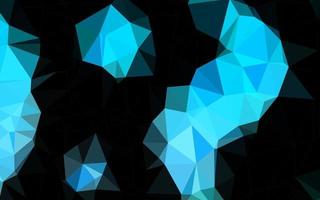 Light Blue, Green vector triangle mosaic texture.