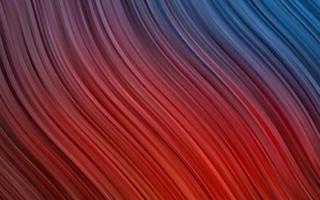 Dark Blue, Red vector background with liquid shapes.