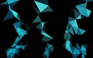 Light BLUE vector polygonal pattern.