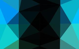 Light Blue, Green vector abstract mosaic pattern.