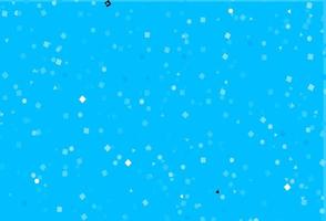 Light BLUE vector backdrop with lines, circles, rhombus.
