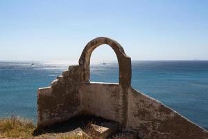 paisajes de la isla de santorini foto