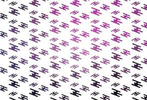 Light Purple, Pink vector backdrop with long lines.