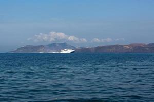 paisajes de la isla de santorini foto