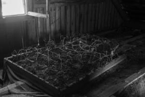 Interior of an Abandoned House photo