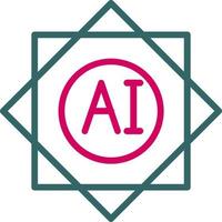 icono de vector de ai